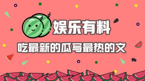 娱乐吃瓜蜀黍广告语怎么写,揭秘娱乐圈幕后故事，带你畅游八卦海洋